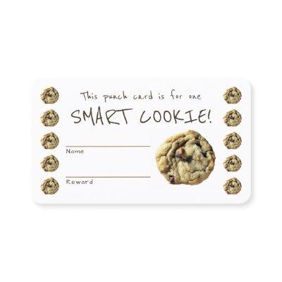 Smart Cookie Teacher Behavior Reward Punch Card