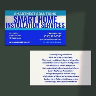 Smart Home Installation Services