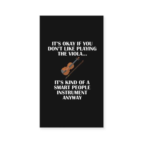 Smart Viola Player Rude Humor Funny Musician