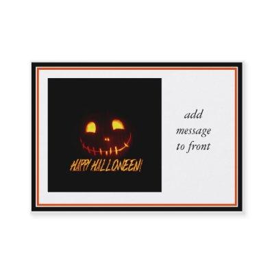 Smiling Halloween Jack-o-Lantern