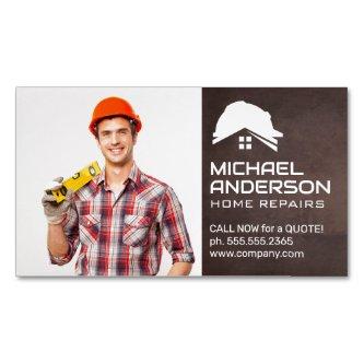Smiling Handyman  Magnet