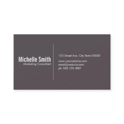 Smoke Brown background with Divider Line