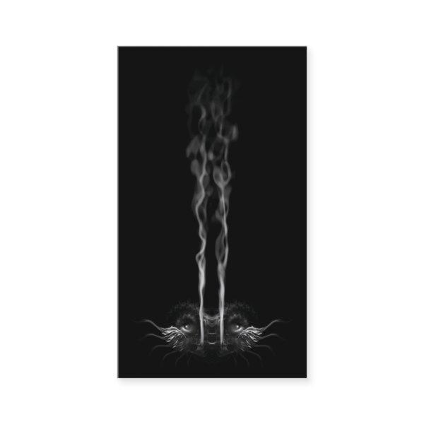 SMOULDER NOIR Dragon Smoke Black Calling Card