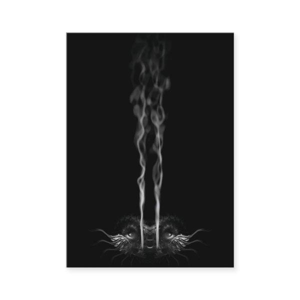 SMOULDER NOIR Dragon Smoke Black Calling Card