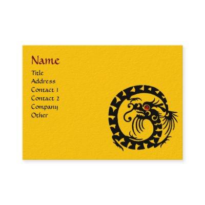 SNAKE DRAGON  RUBY black and white red yellow