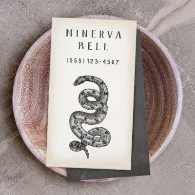 Snake Reptile Calling Card