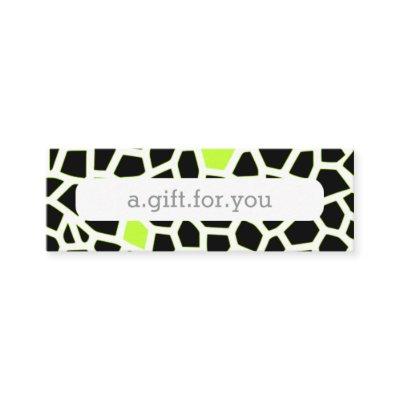 Snake Skin Gray Green Mosaic Pattern Discount Gift Mini
