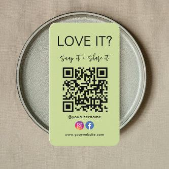 Snap And Share Qr Code Facebook Instagram Logo