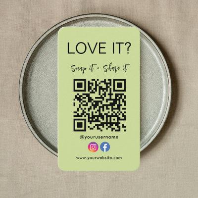 Snap And Share Qr Code Facebook Instagram Logo