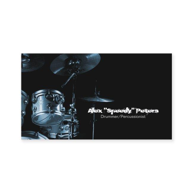 Snare and Tom Blue Drummer