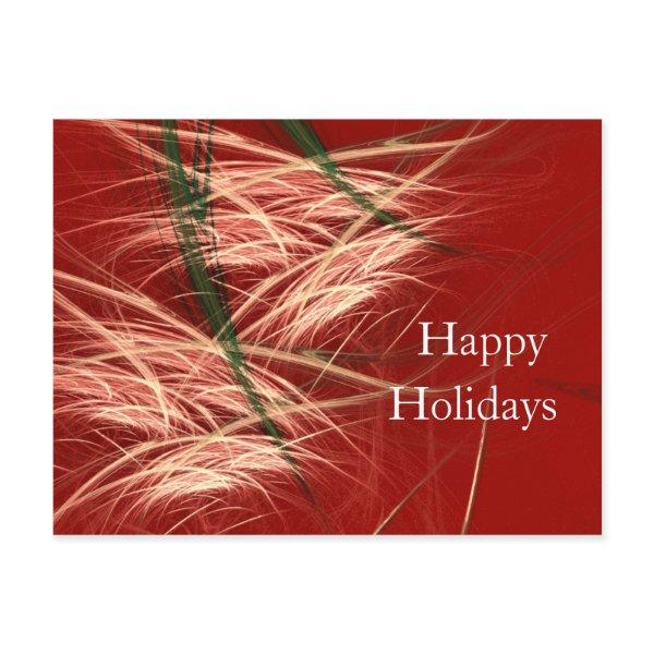 SNOW CONES HOLIDAY POSTCARD
