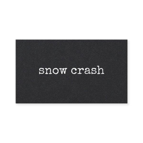 Snow Crash free sample.