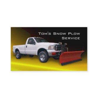Snow Plow Truck Service