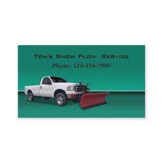Snow Plow Truck Service
