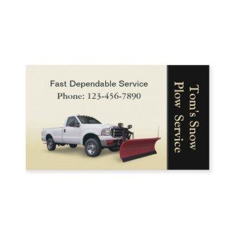 Snow Plow Truck Service
