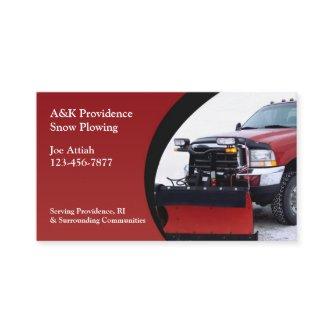 Snow Plowing