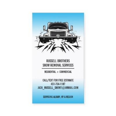 Snow Plowing