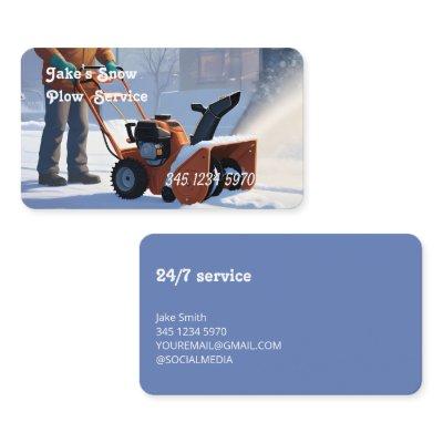 Snow Plowing