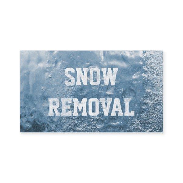 Snow Removal Cool Frozen Professional