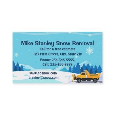 Snow Removal  Custom Business