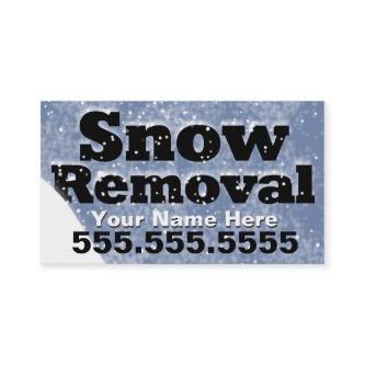 Snow Removal Plowing CustomizableTemplate