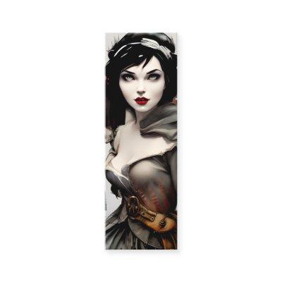Snow White Portrait Graphic Calling Card