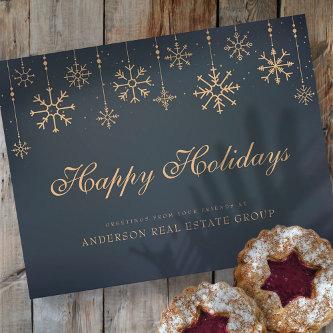 Snowflakes | Holiday Greetings Postcard