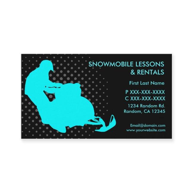 Snowmobile lessons rentals custom