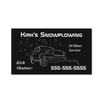 Snowplowing