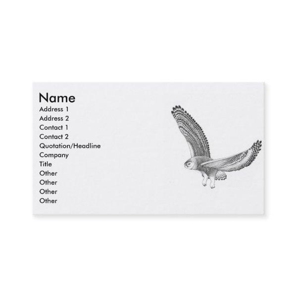 Snowy Owl Profile Card
