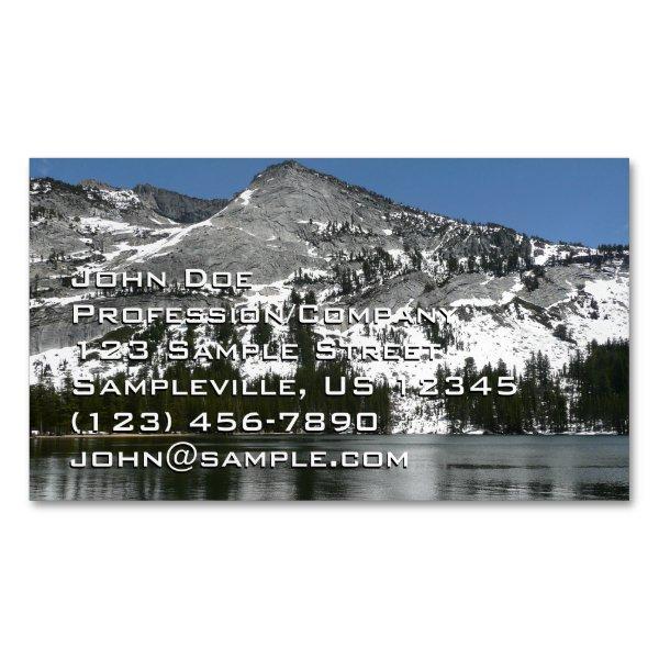 Snowy Tenaya Lake Yosemite National Park Photo  Magnet
