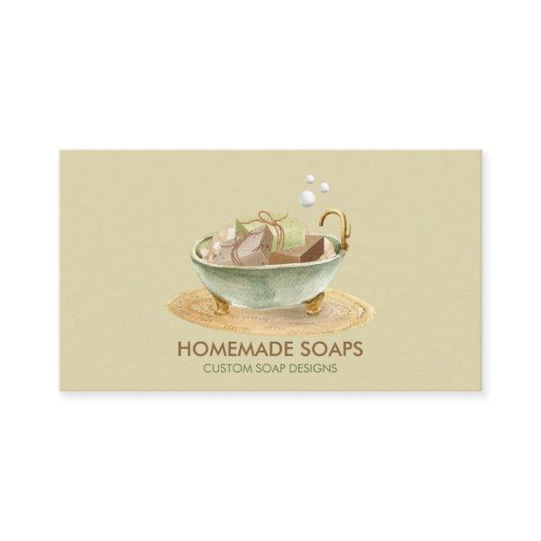 Soap Bath tub green bubble