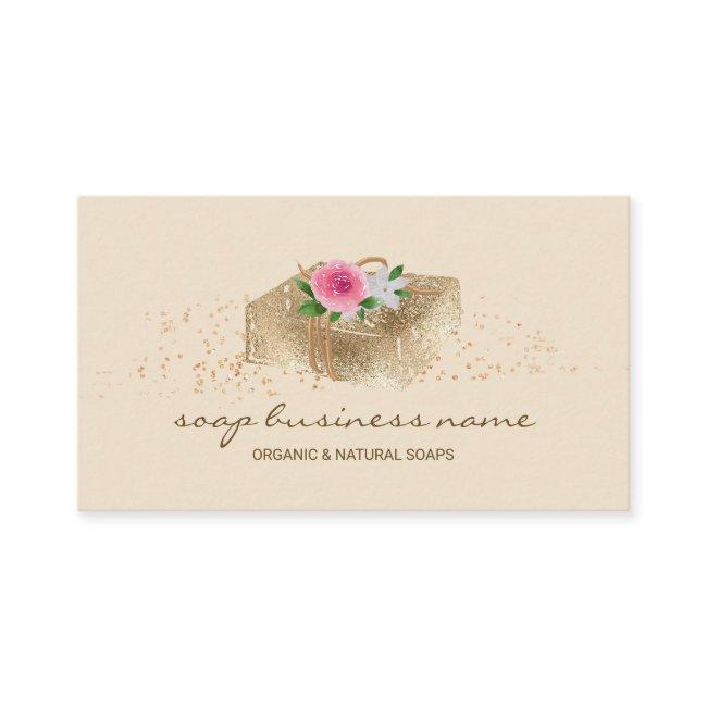 Soap Flower Sparkle Double Sided