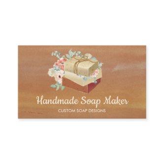 Soap Handmade Bath Bombs Watercolor Brown