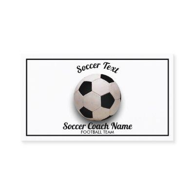 Soccer football coach manager