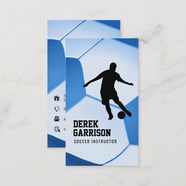 Soccer | Football Sports Coach Deep Blue