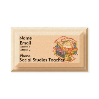 Social Studies Teacher Motto