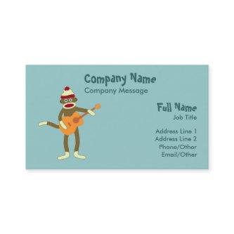 Sock Monkey Acoustic Guitar