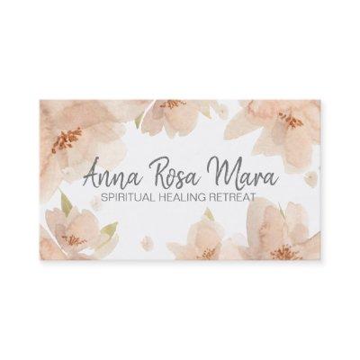 *~* Soft Abstract Modern Floral Watercolor