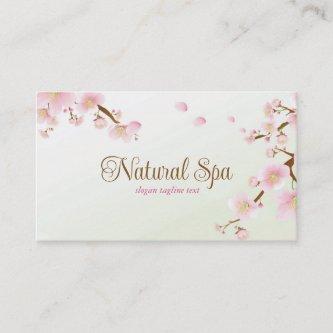 Soft Colors Pink Cherry Blossom Natural Spa