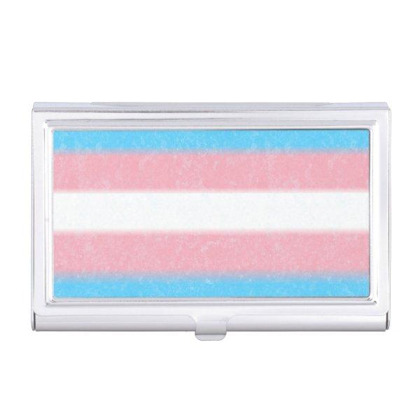 Soft-Edged Transgender Pride Flag Colors Stripes  Case