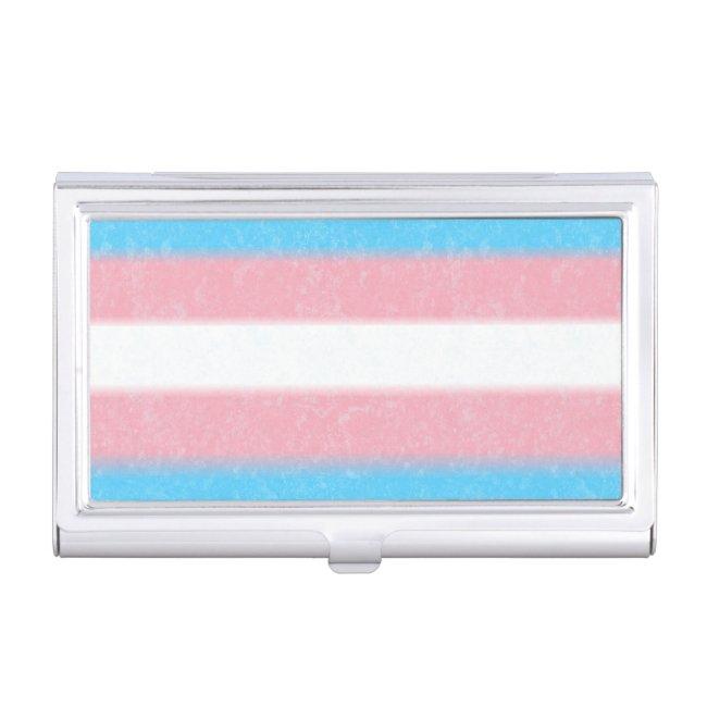 Soft-Edged Transgender Pride Flag Colors Stripes Case