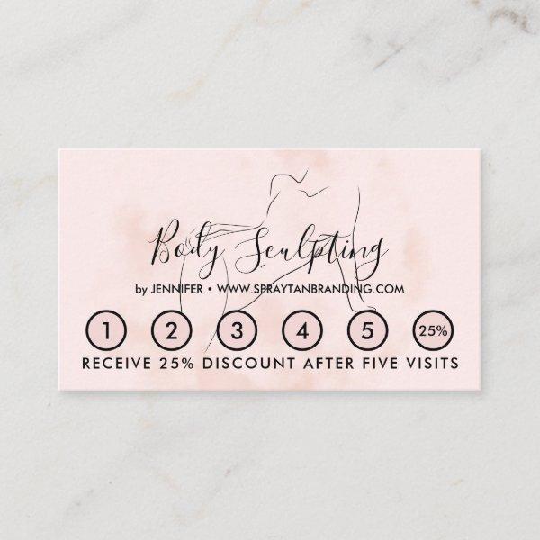 Soft pink Body sculpting contouring spa