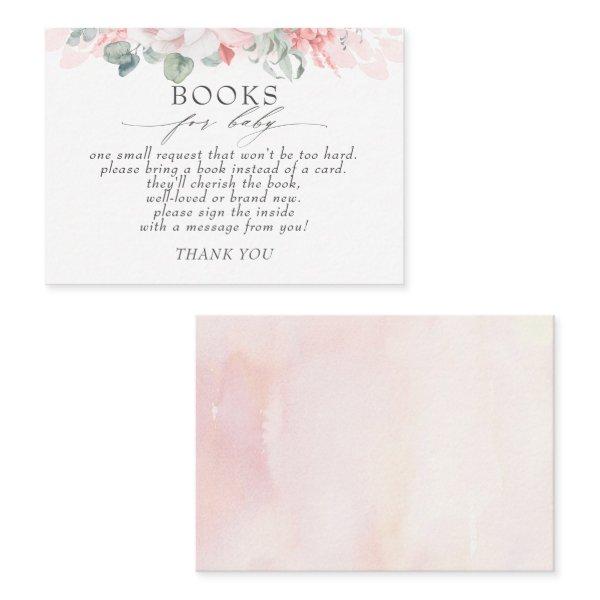 Soft Pink Floral Baby Books Request