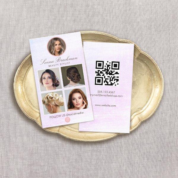 Soft Pink Photo Social Media Networking, Instagram