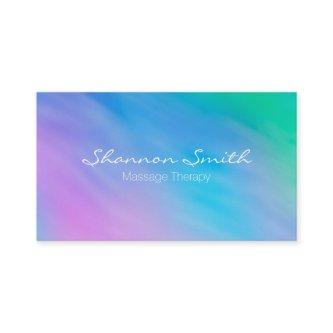 Soft Watercolor Rainbow Sky Minimal Elegant