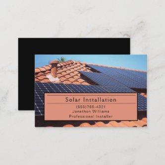 Solar Energy Instillation Service
