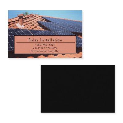 Solar Energy Instillation Service