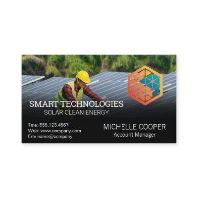 Solar Energy Technology Logo | Technician