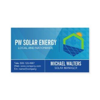 Solar House Power Logo | Tech Sun Energy